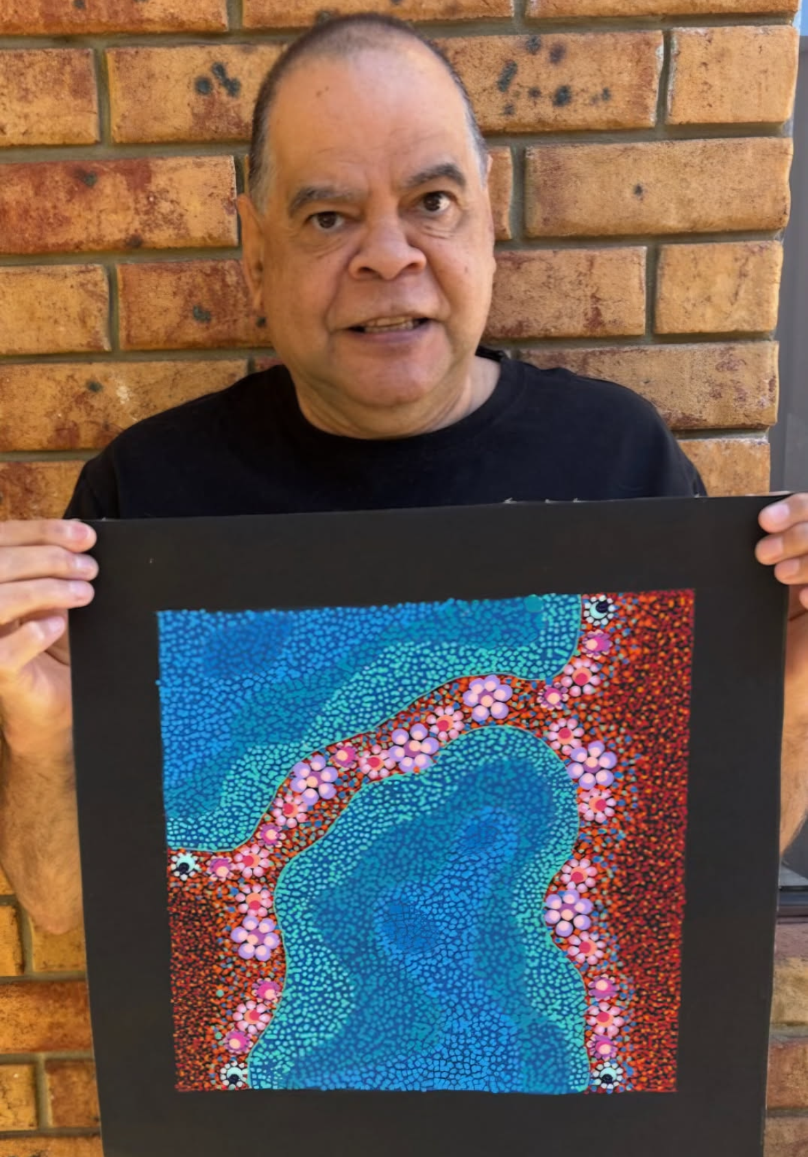 Andrew Tjupurrula Highfold Aboriginal Art