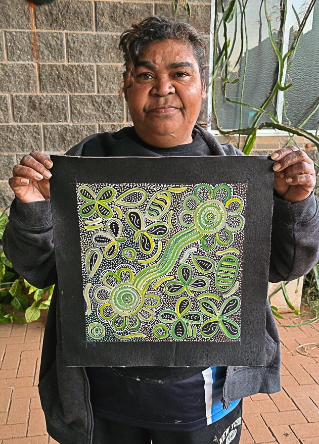 Bernadine Johnson Kemarre Aboriginal Art