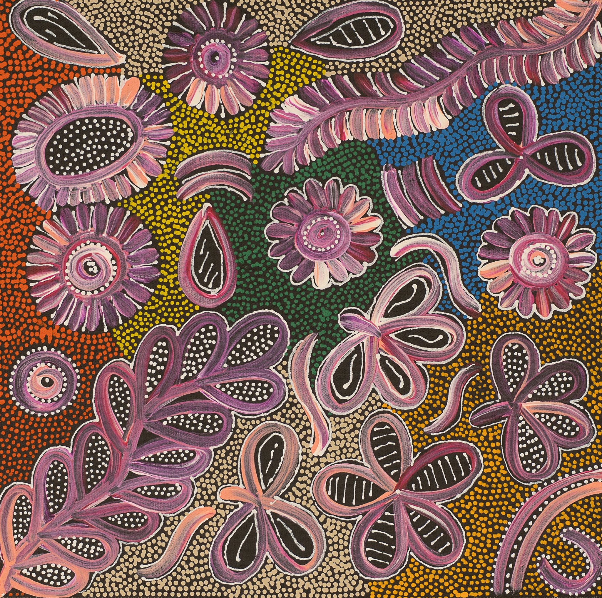 Bernadine Johnson Kemarre Aboriginal Art