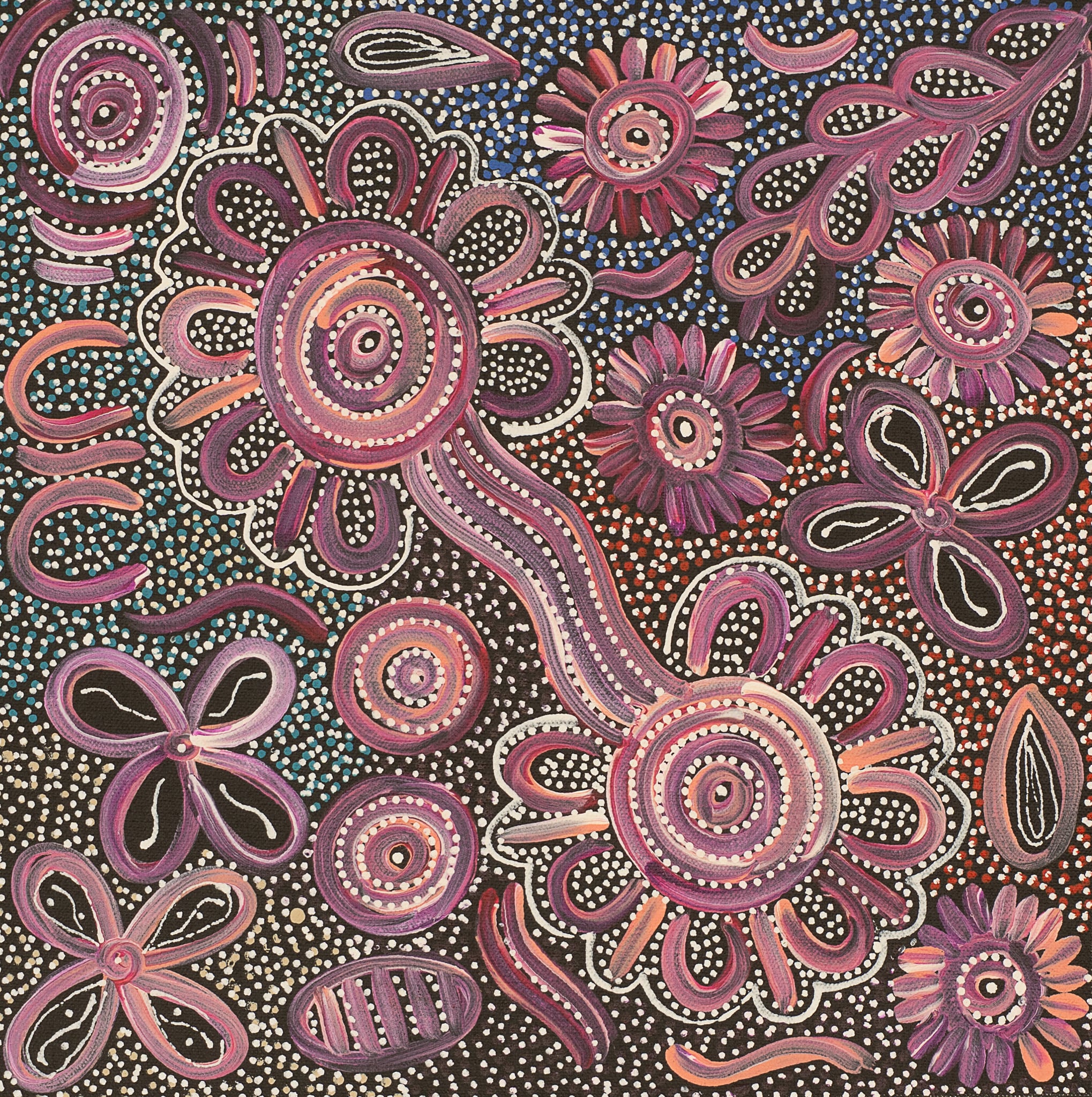 Bernadine Johnson Kemarre Aboriginal Art