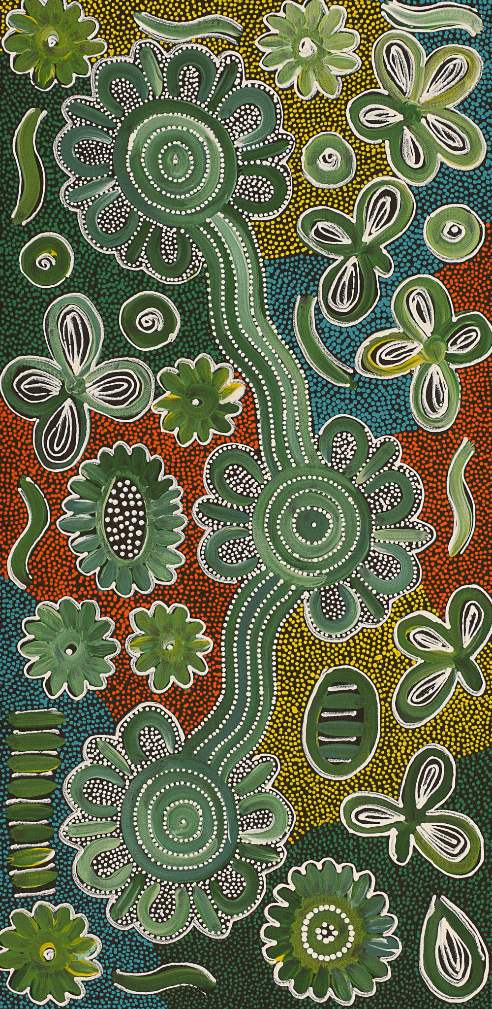 Bernadine Johnson Kemarre Aboriginal Art