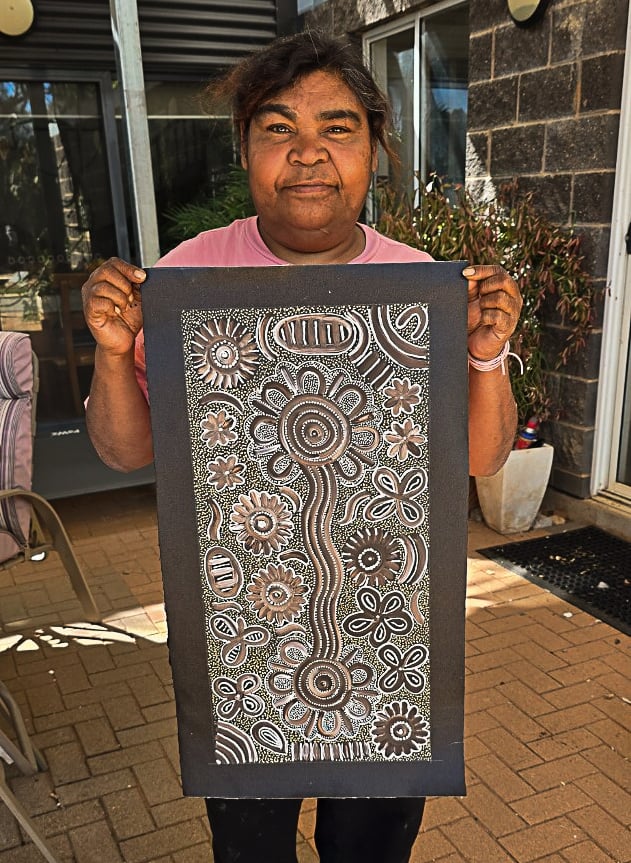 Bernadine Johnson Kemarre Aboriginal Art