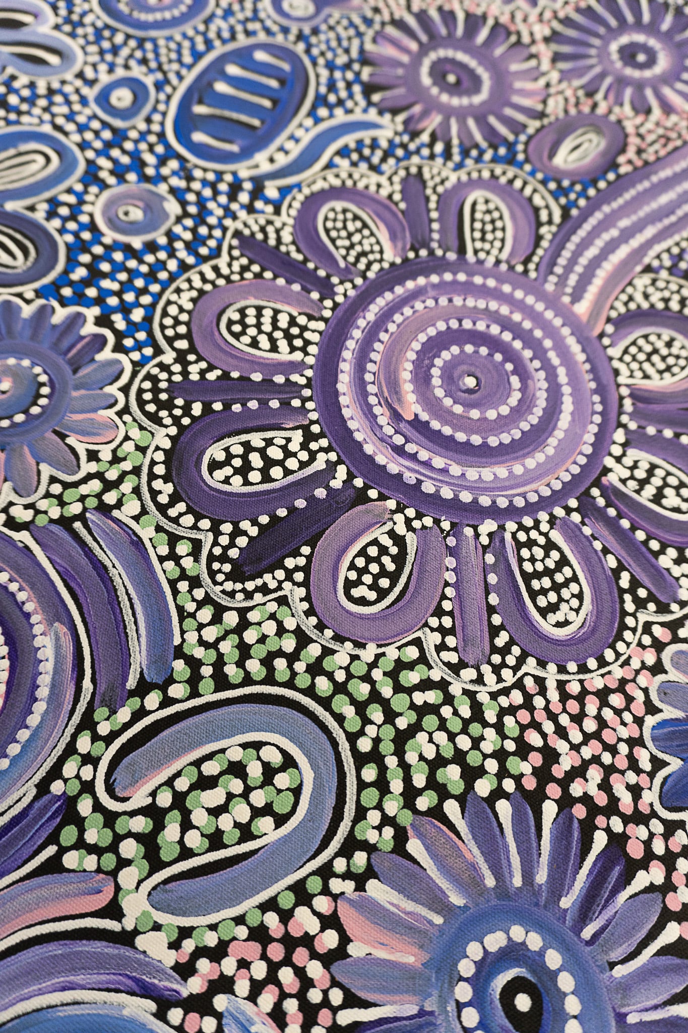 Bernadine Johnson Kemarre Aboriginal Art
