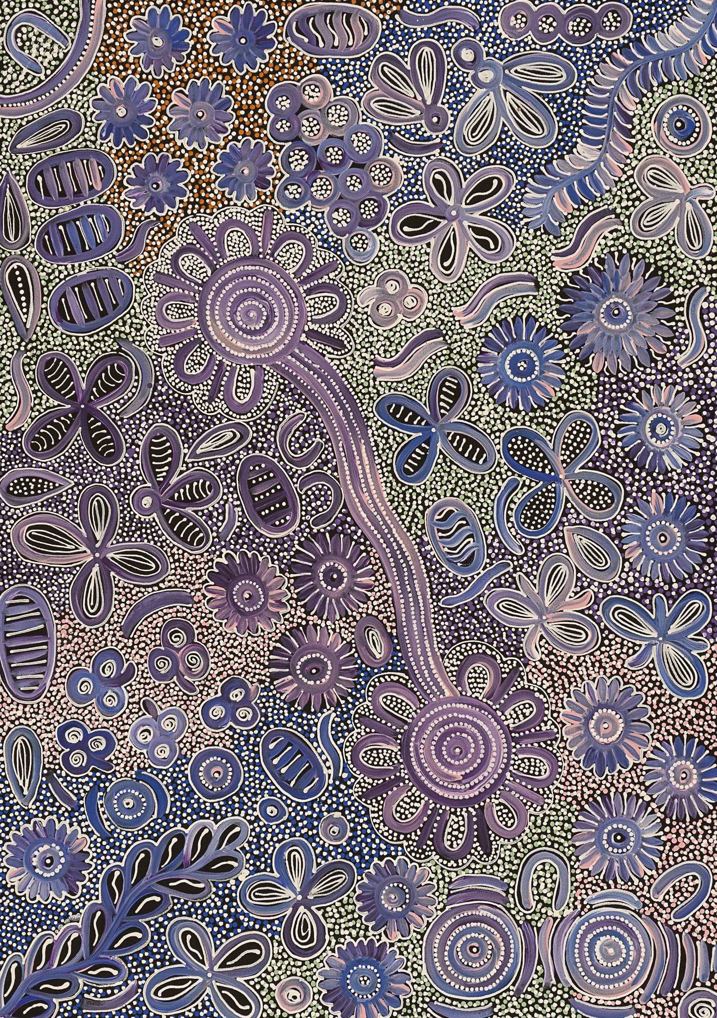 Bernadine Johnson Kemarre Aboriginal Art