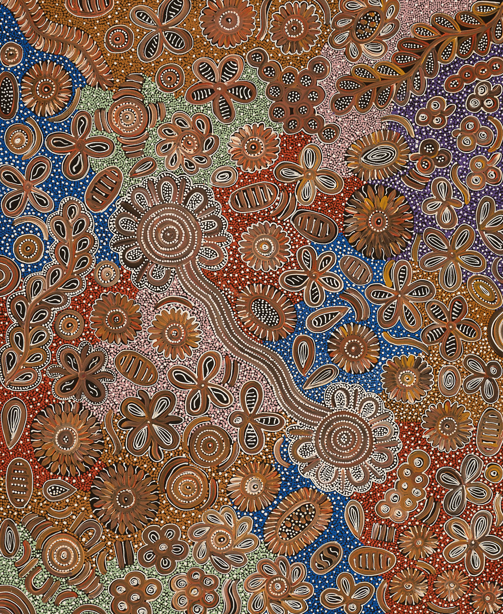 Bernadine Johnson Kemarre Aboriginal Art