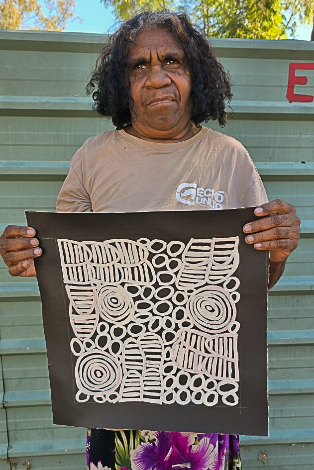 Dora Mbitjana Aboriginal Art