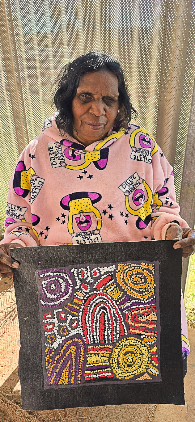 Debra Young Nakamarra Aboriginal Art
