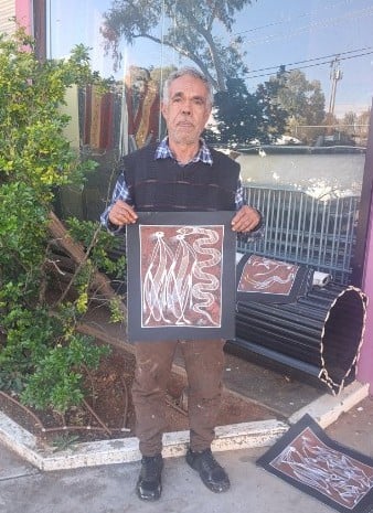 Eddie Blitner Aboriginal Art