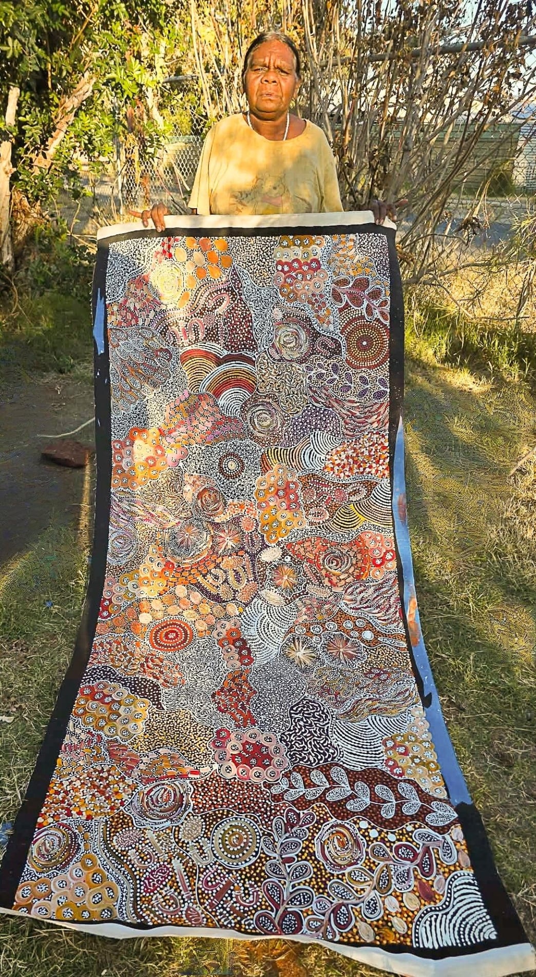 Janet Golder Kngwarreye Aboriginal Art