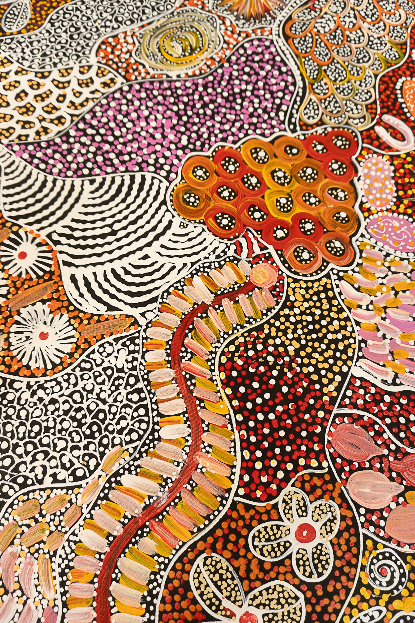 Janet Golder Kngwarreye Aboriginal Art