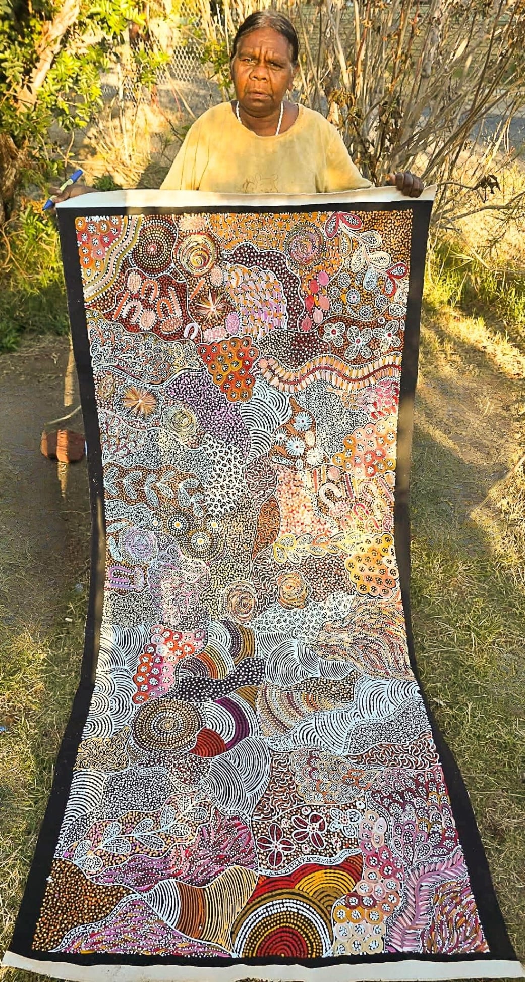 Janet Golder Kngwarreye Aboriginal Art