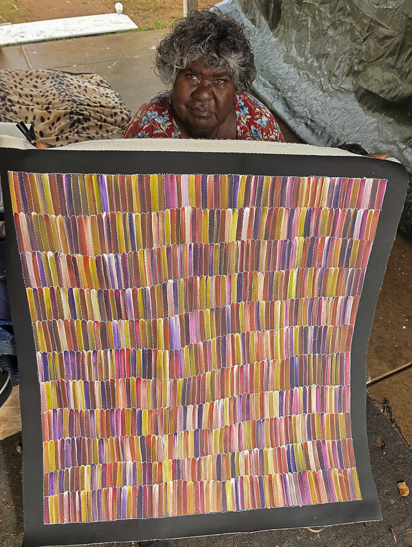 Jeannie Mills Pwerle Aboriginal Art