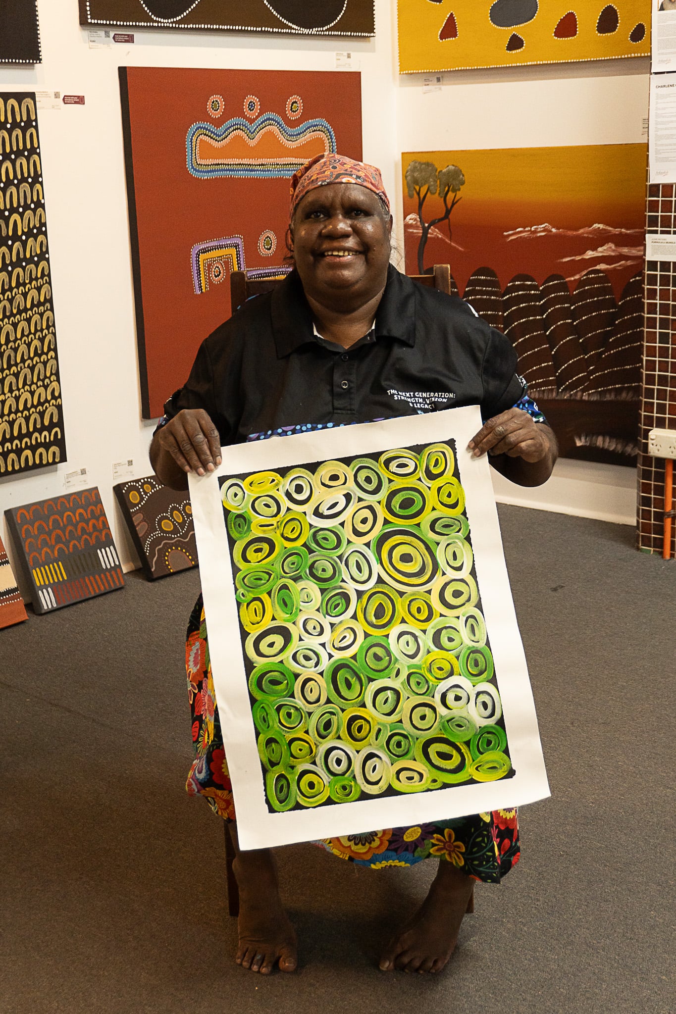 Louise Numina Napananka Aboriginal Art
