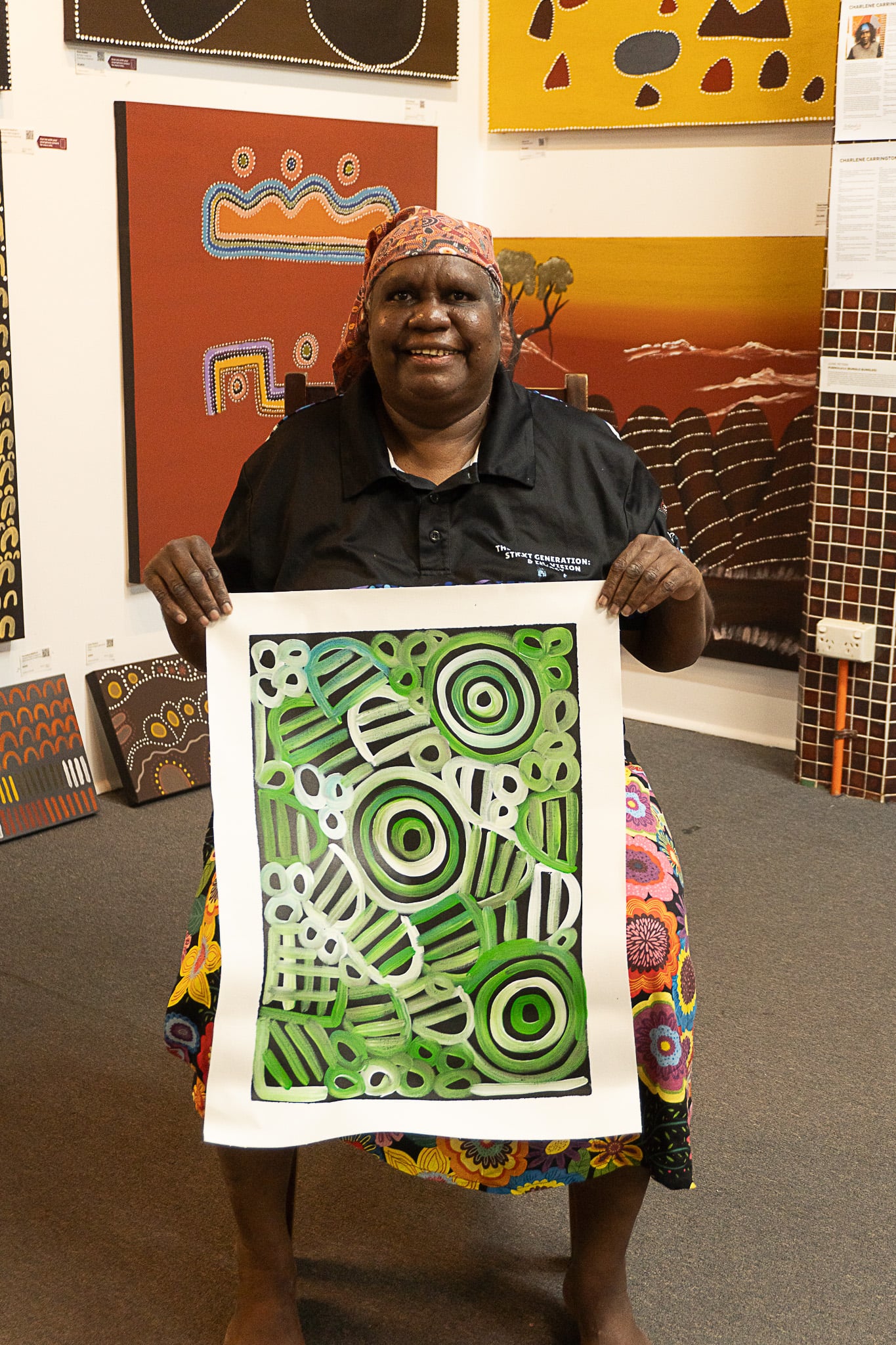 Louise Numina Napananka Aboriginal Art