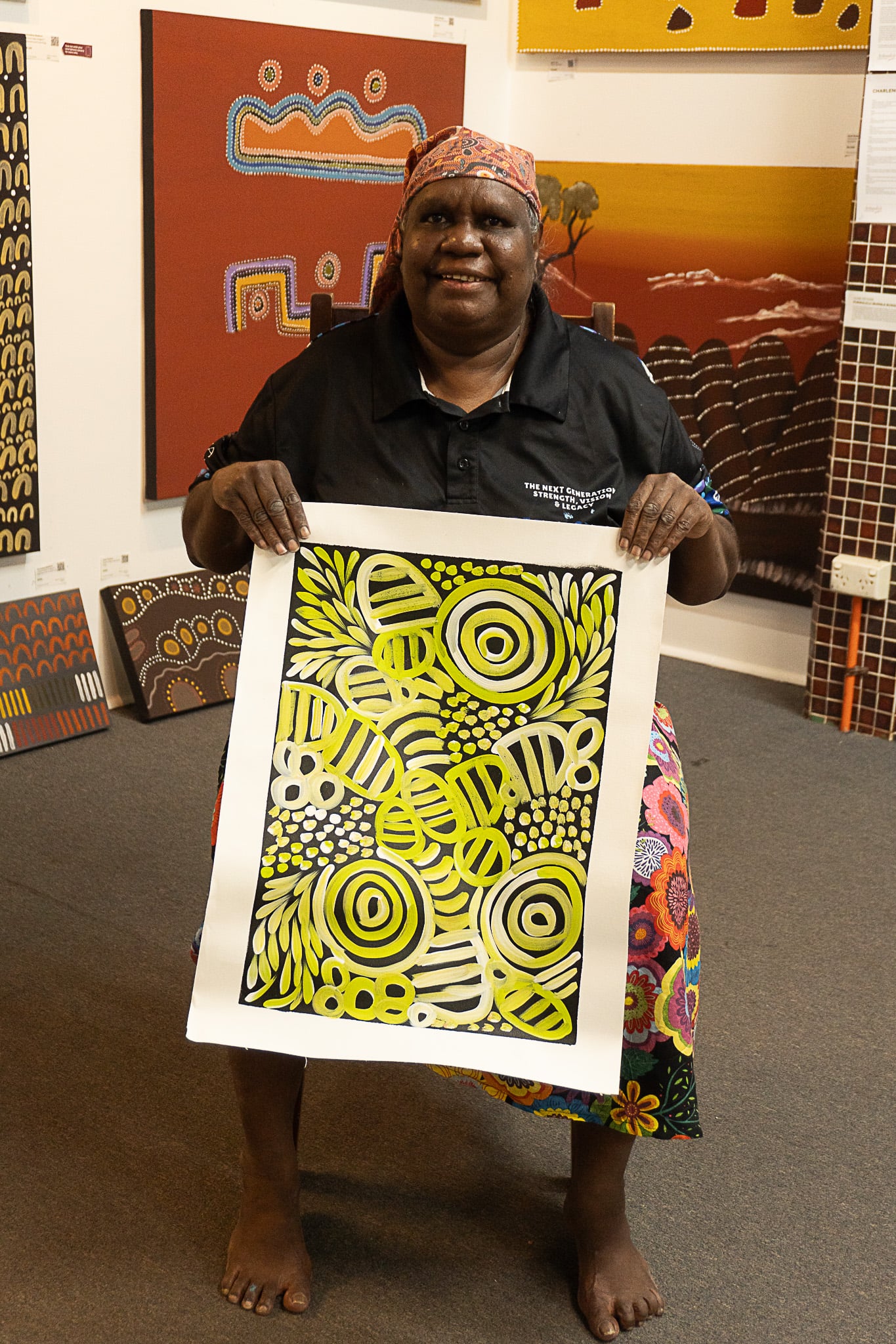 Louise Numina Napananka Aboriginal Art