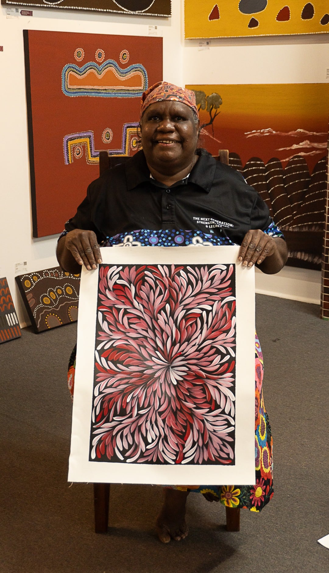 Louise Numina Napananka Aboriginal Art