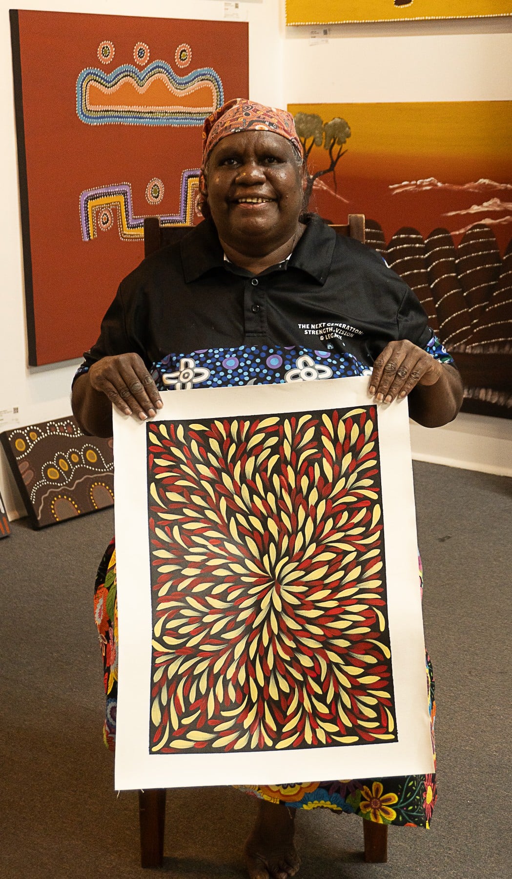 Louise Numina Napananka Aboriginal Art