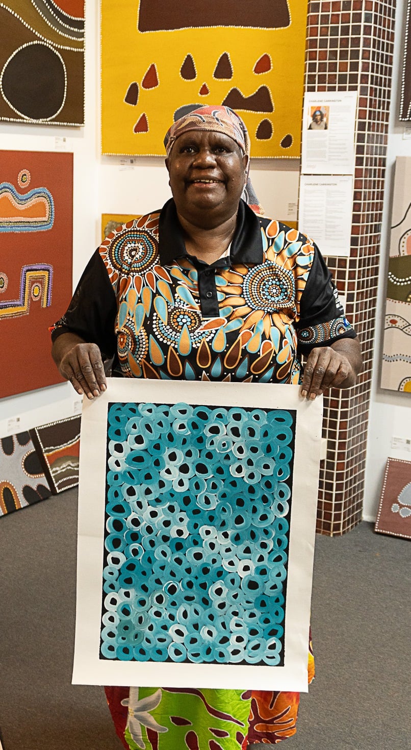 Louise Numina Napananka Aboriginal Art