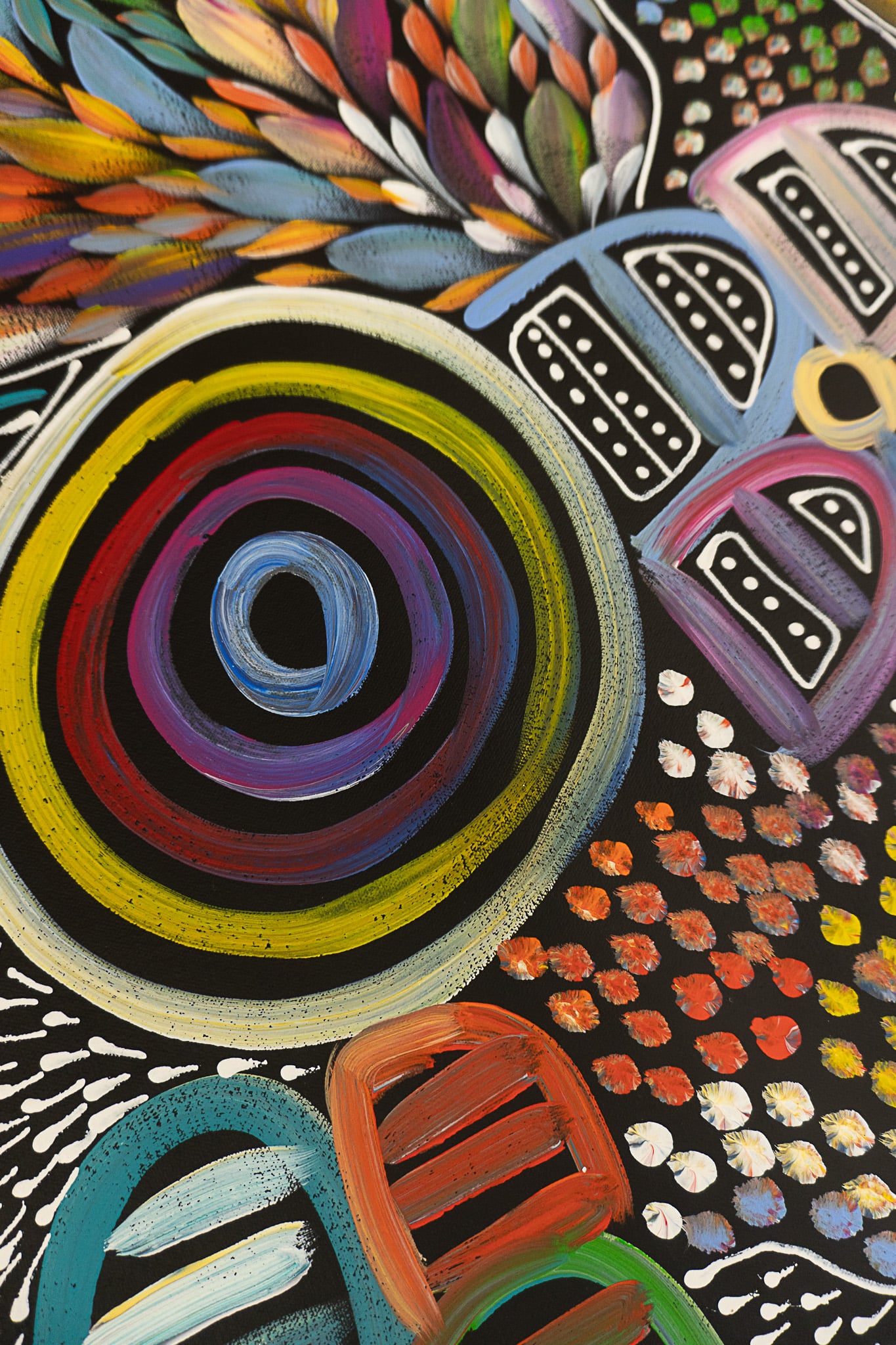 Louise Numina Napananka Aboriginal Art