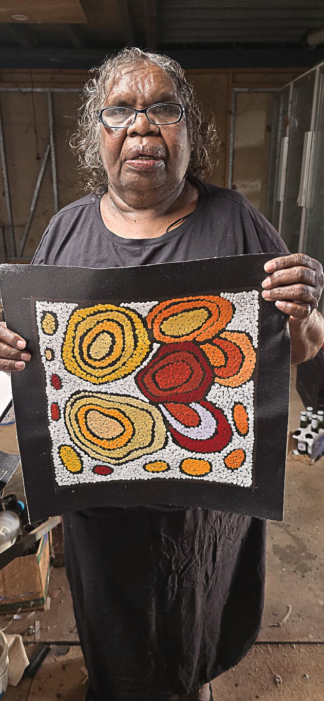Nellie Marks Nakamarra Aboriginal Art