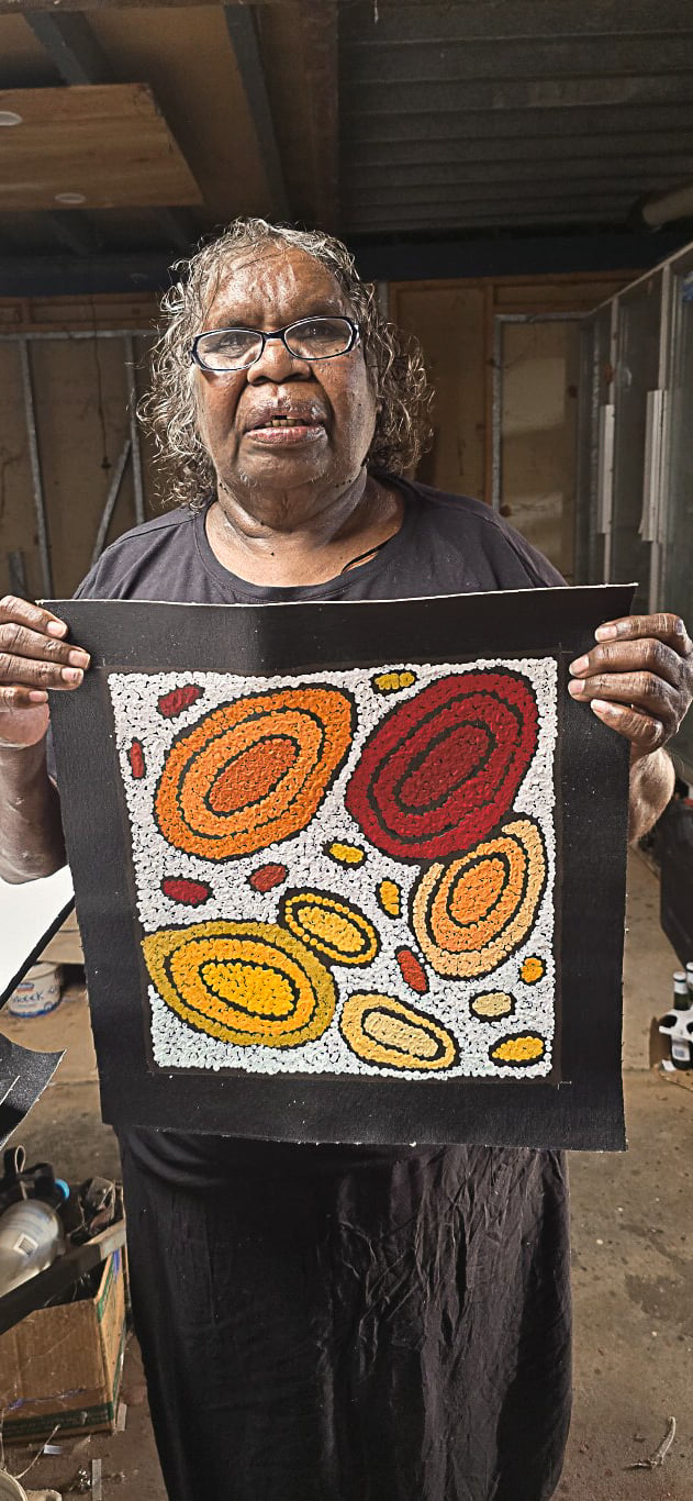 Nellie Marks Nakamarra Aboriginal Art