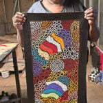 Nellie Marks Nakamarra Aboriginal Art