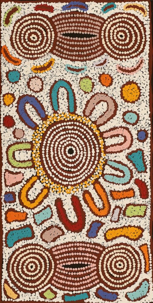 Nellie Marks Nakamarra Aboriginal Art