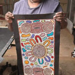 Nellie Marks Nakamarra Aboriginal Art