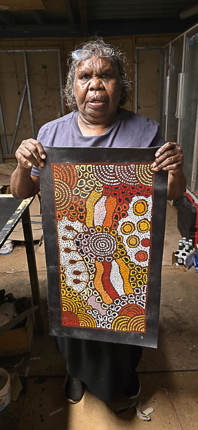 Nellie Marks Nakamarra Aboriginal Art