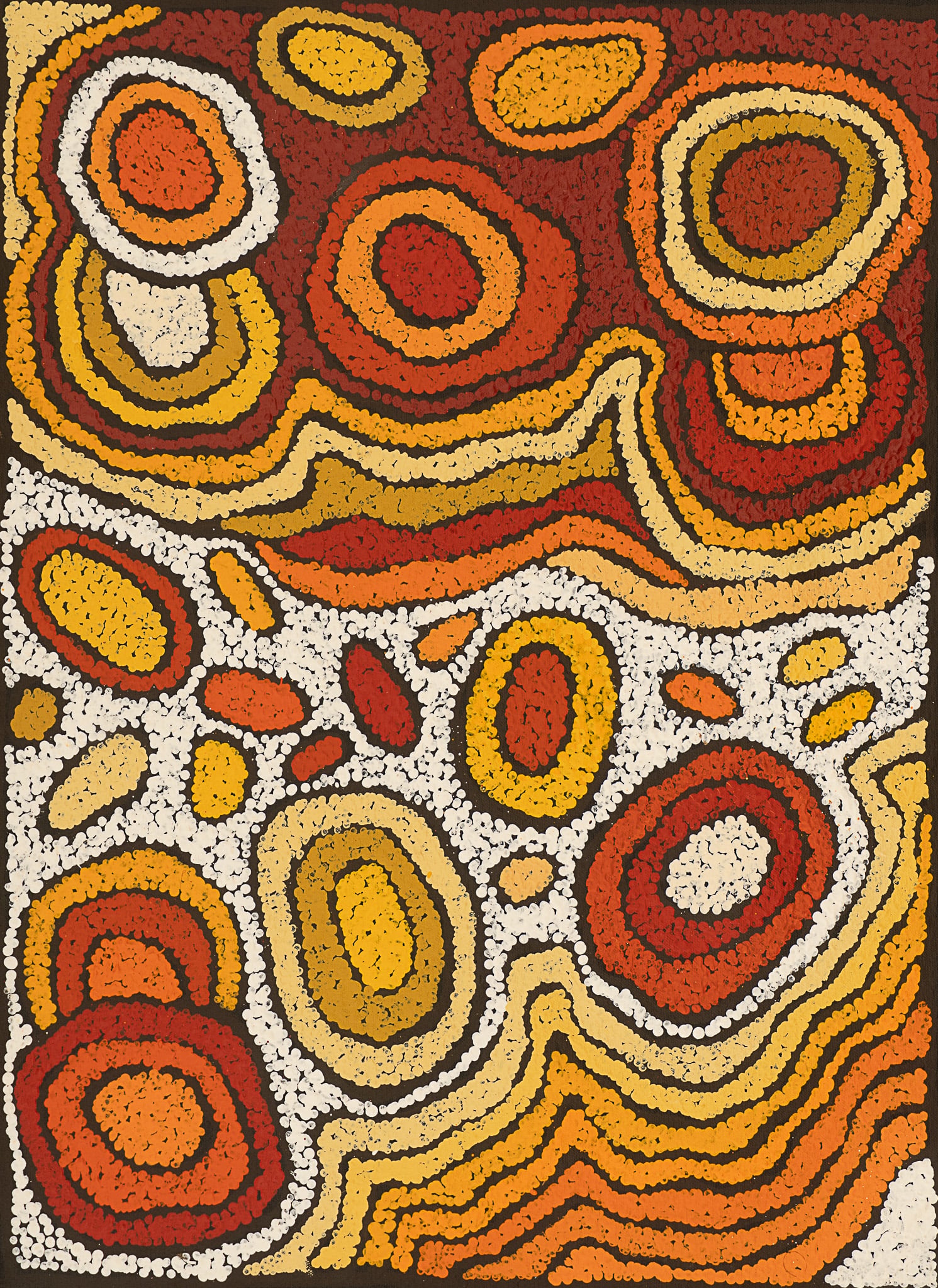 Nellie Marks Nakamarra Aboriginal Art