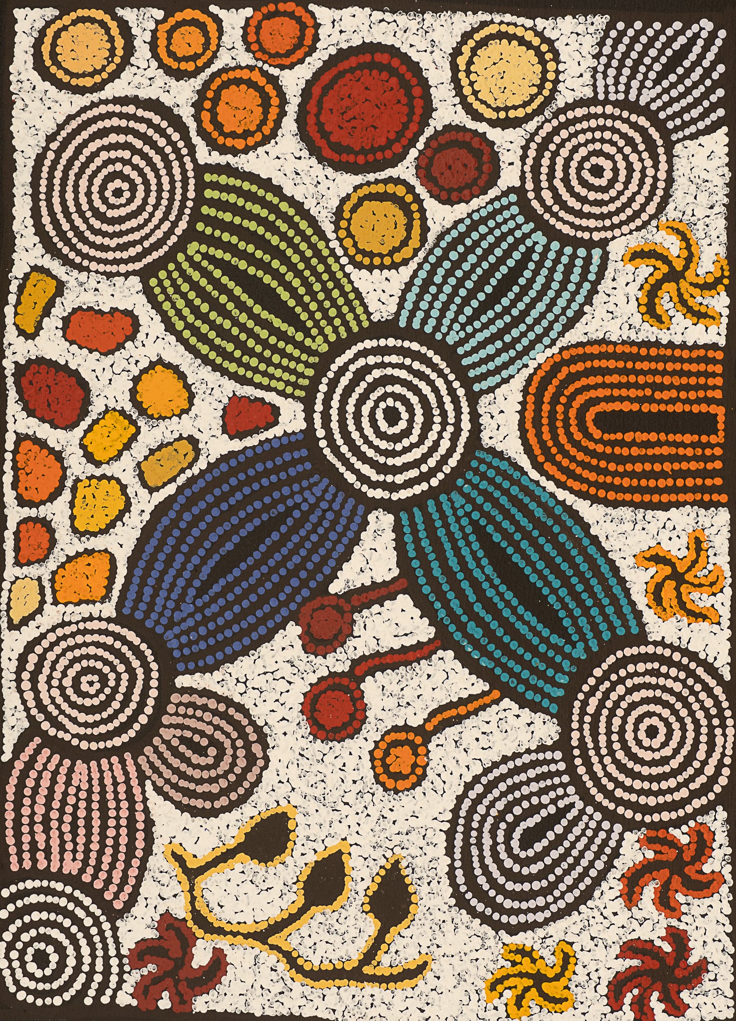 Nellie Marks Nakamarra Aboriginal Art
