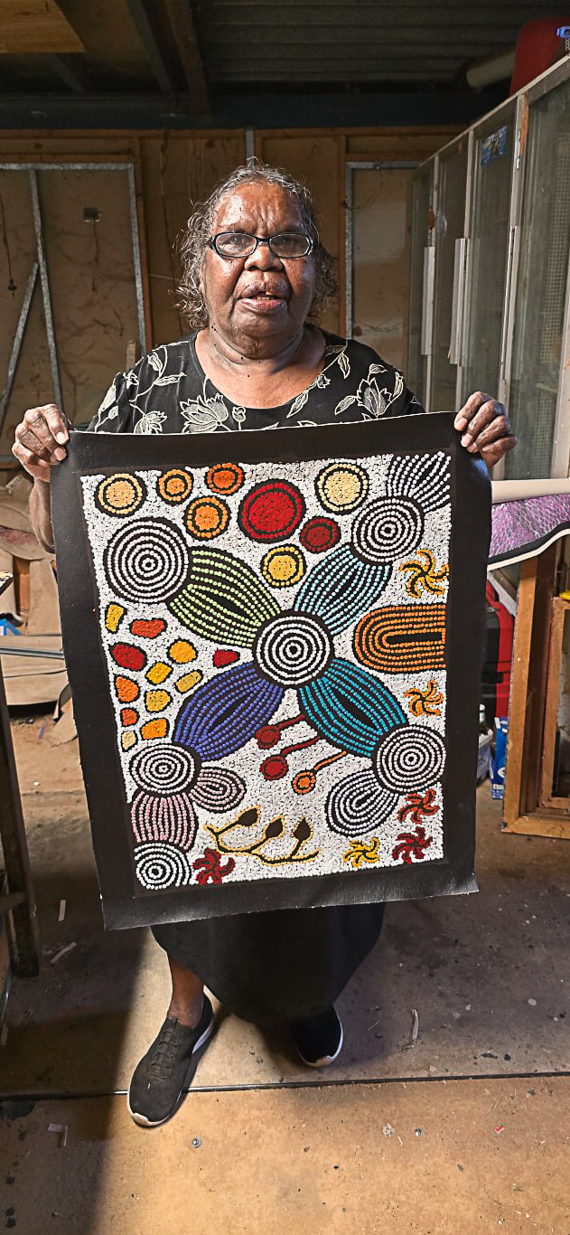 Nellie Marks Nakamarra Aboriginal Art