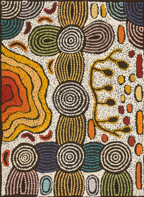 Nellie Marks Nakamarra Aboriginal Art