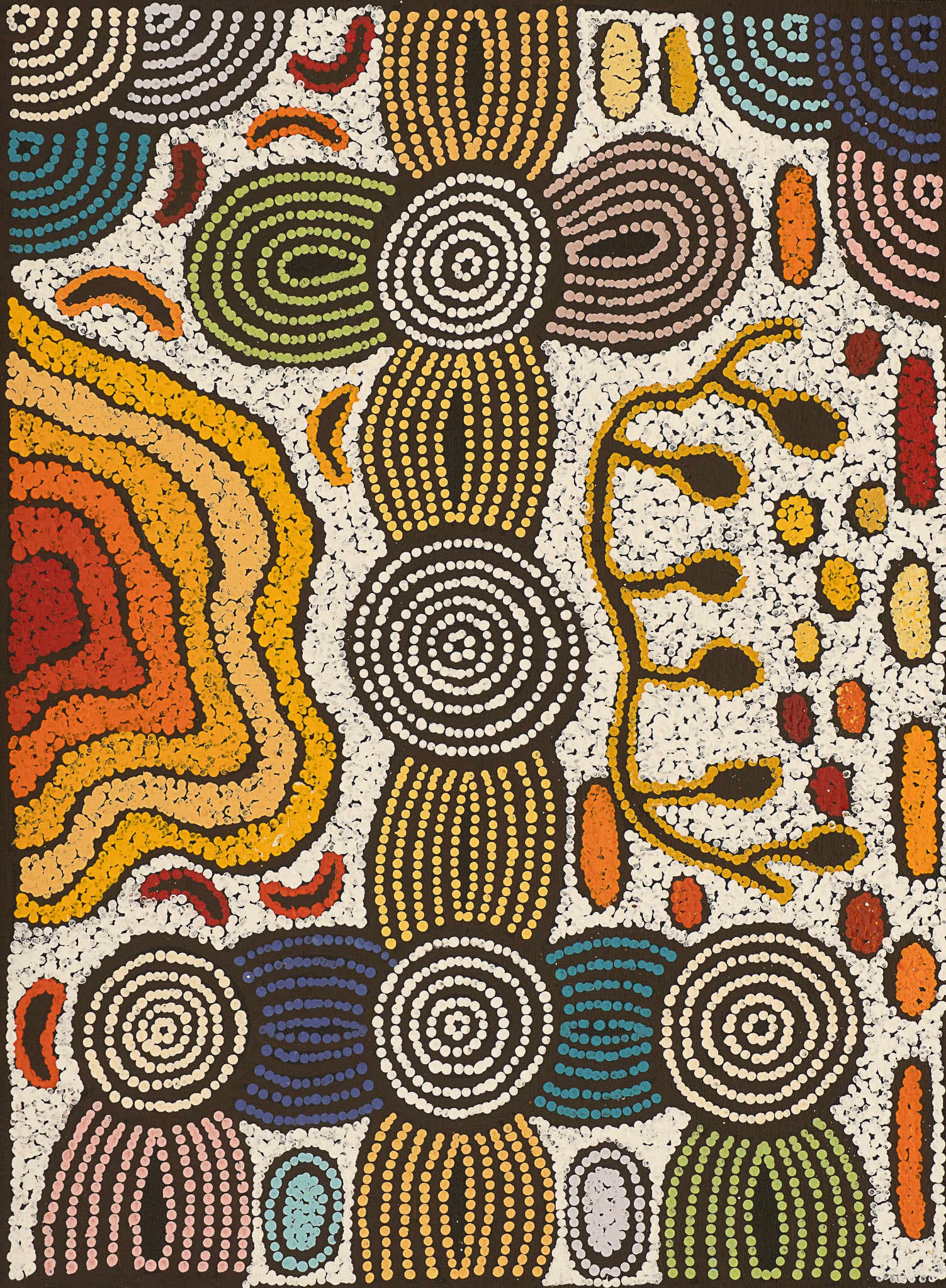 Nellie Marks Nakamarra Aboriginal Art