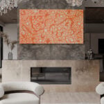 Samantha Daniels Napaltjarri / Seven Sisters Dreaming (SD278) - MOCKLIO room mockup 3
