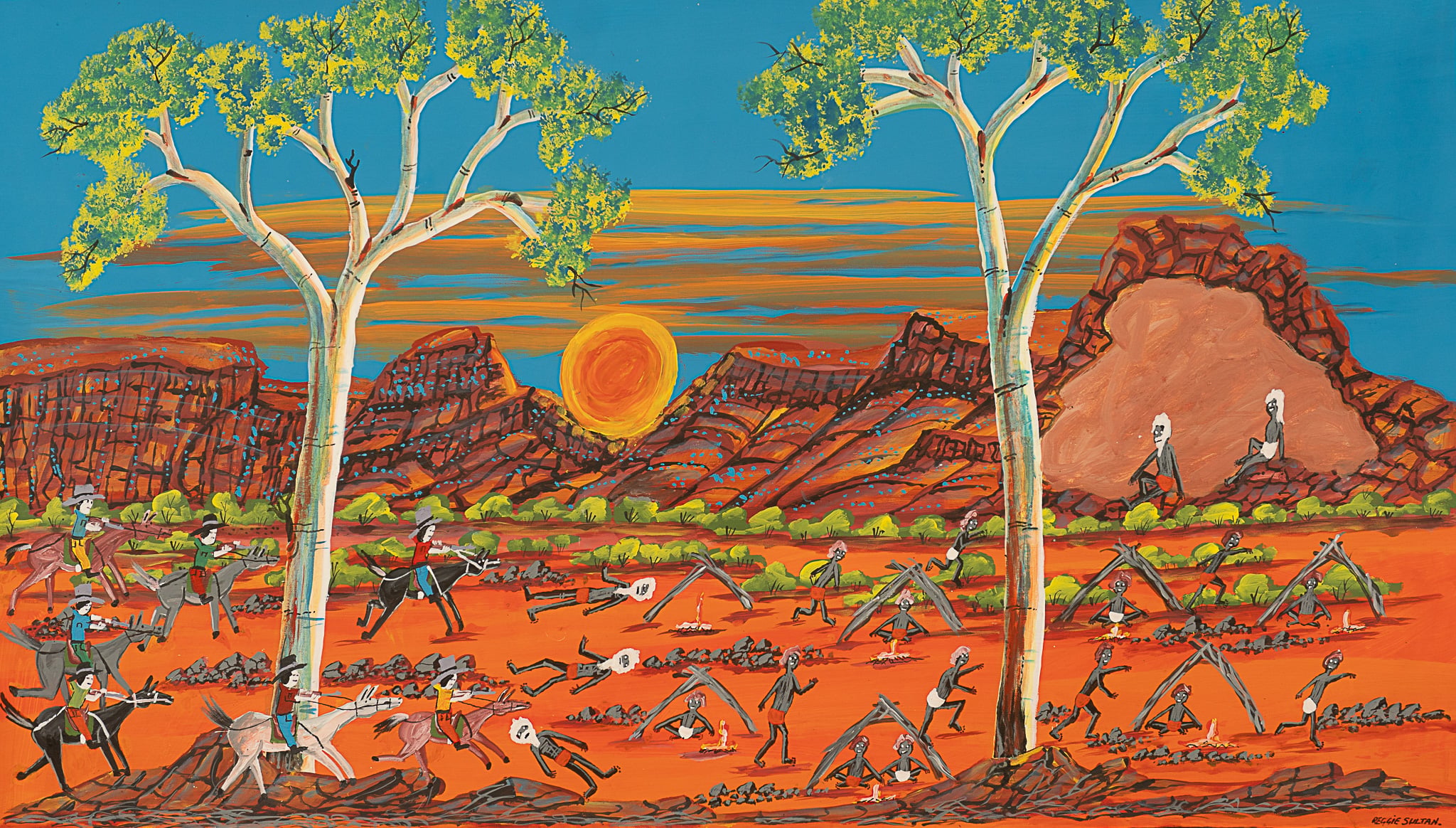 Reggie Sultan Apengarte Aboriginal Art