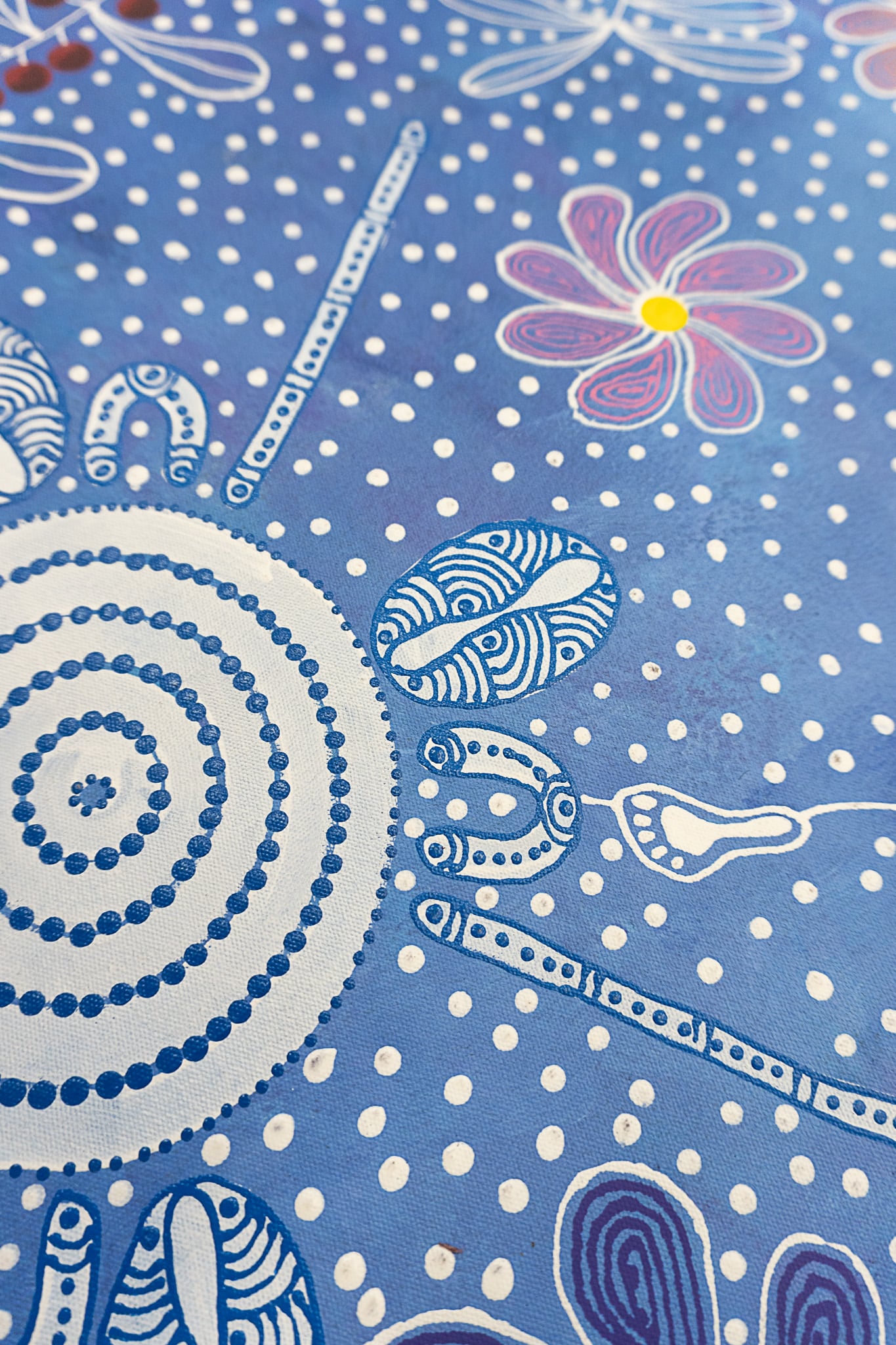 Tanya Bird Mpetyane and Keenan Bird Jangala Aboriginal Art