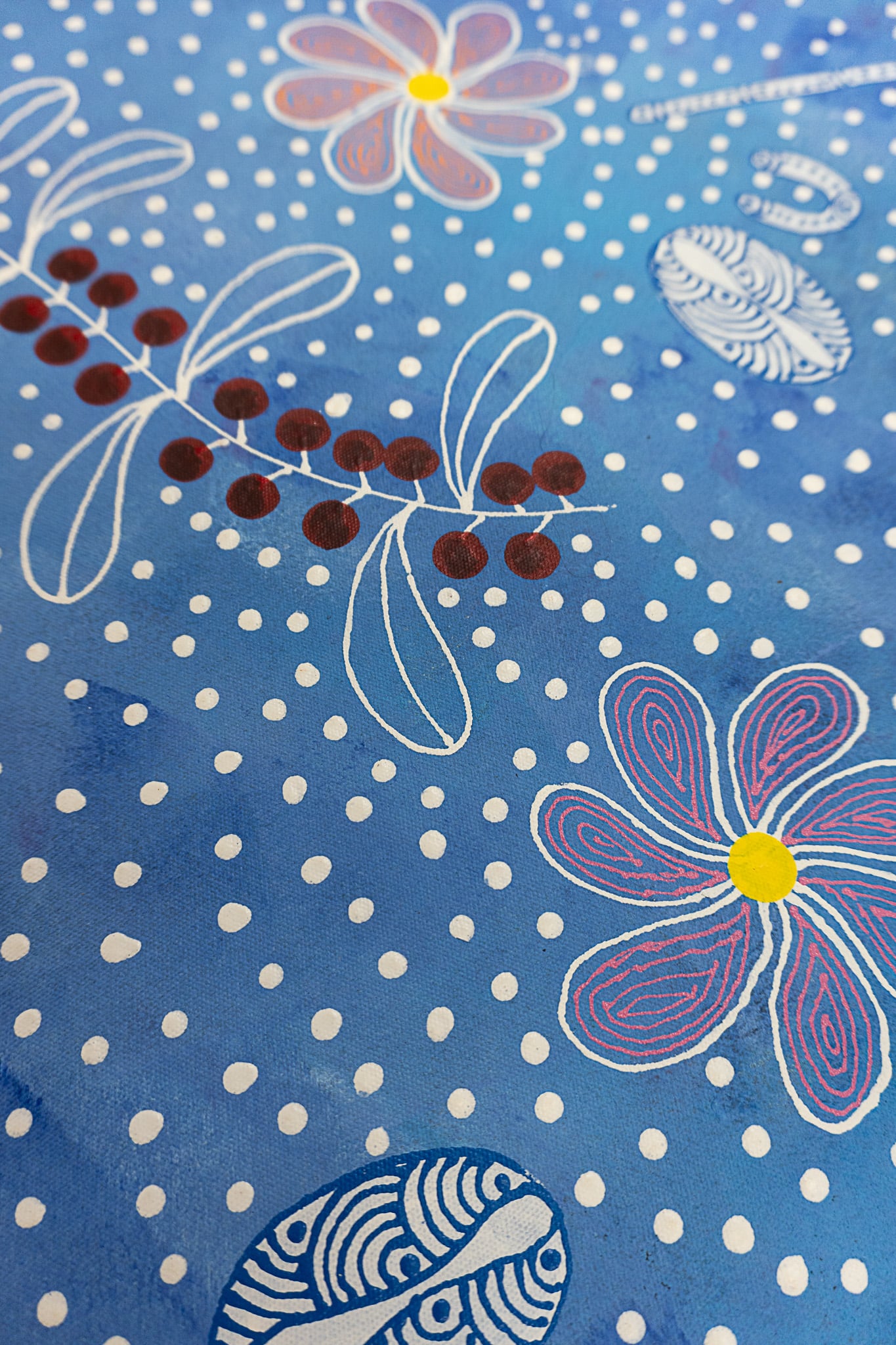 Tanya Bird Mpetyane and Keenan Bird Jangala Aboriginal Art
