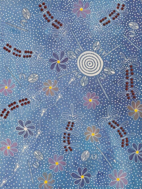 Tanya Bird Mpetyane and Keenan Bird Jangala Aboriginal Art