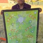 Tanya Bird Mpetyane and Keenan Bird Jangala Aboriginal Art