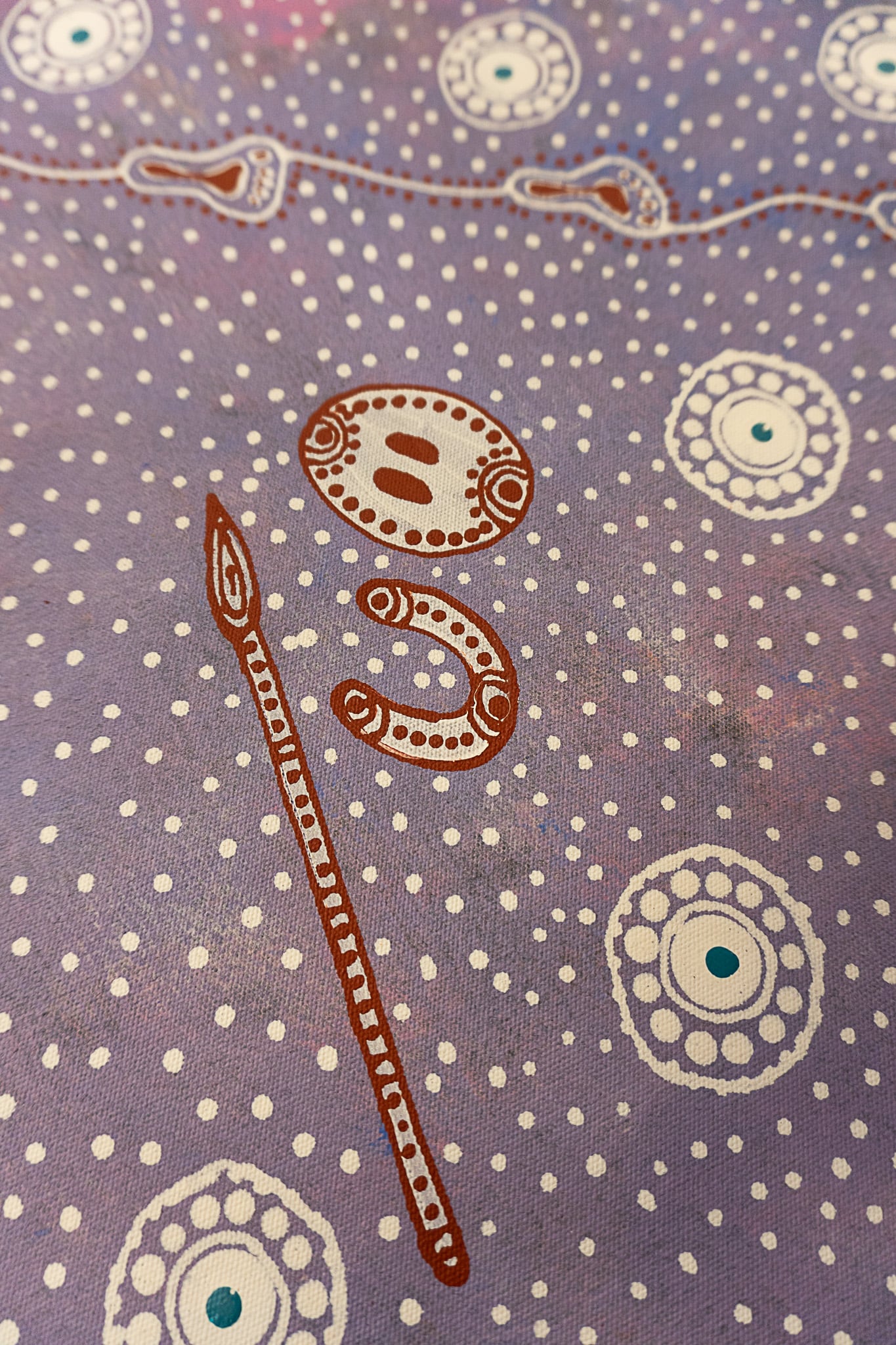 Tanya Bird Mpetyane and Keenan Bird Jangala Aboriginal Art