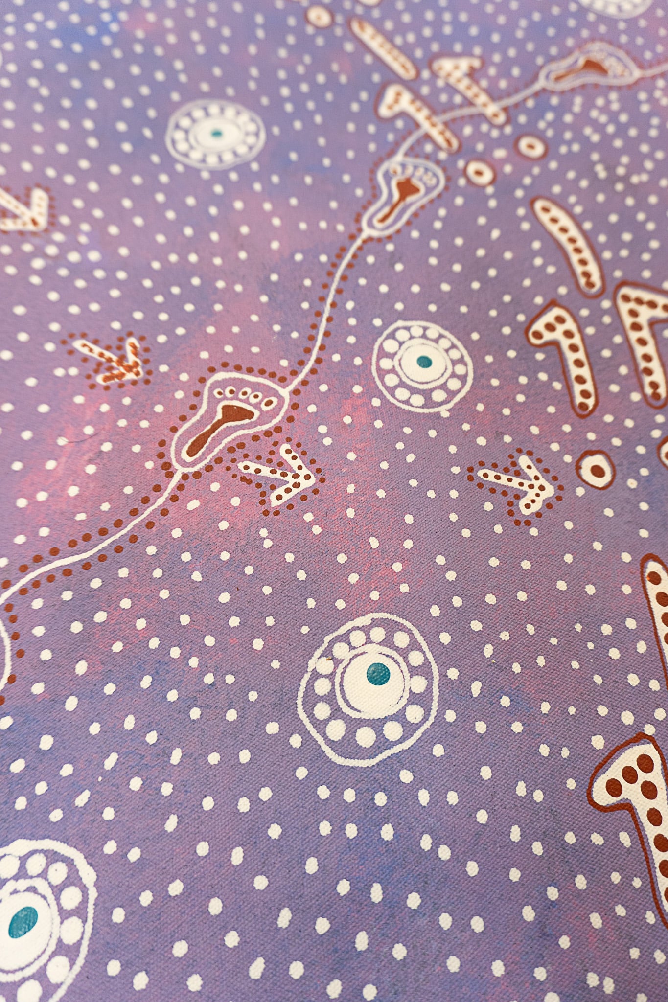 Tanya Bird Mpetyane and Keenan Bird Jangala Aboriginal Art