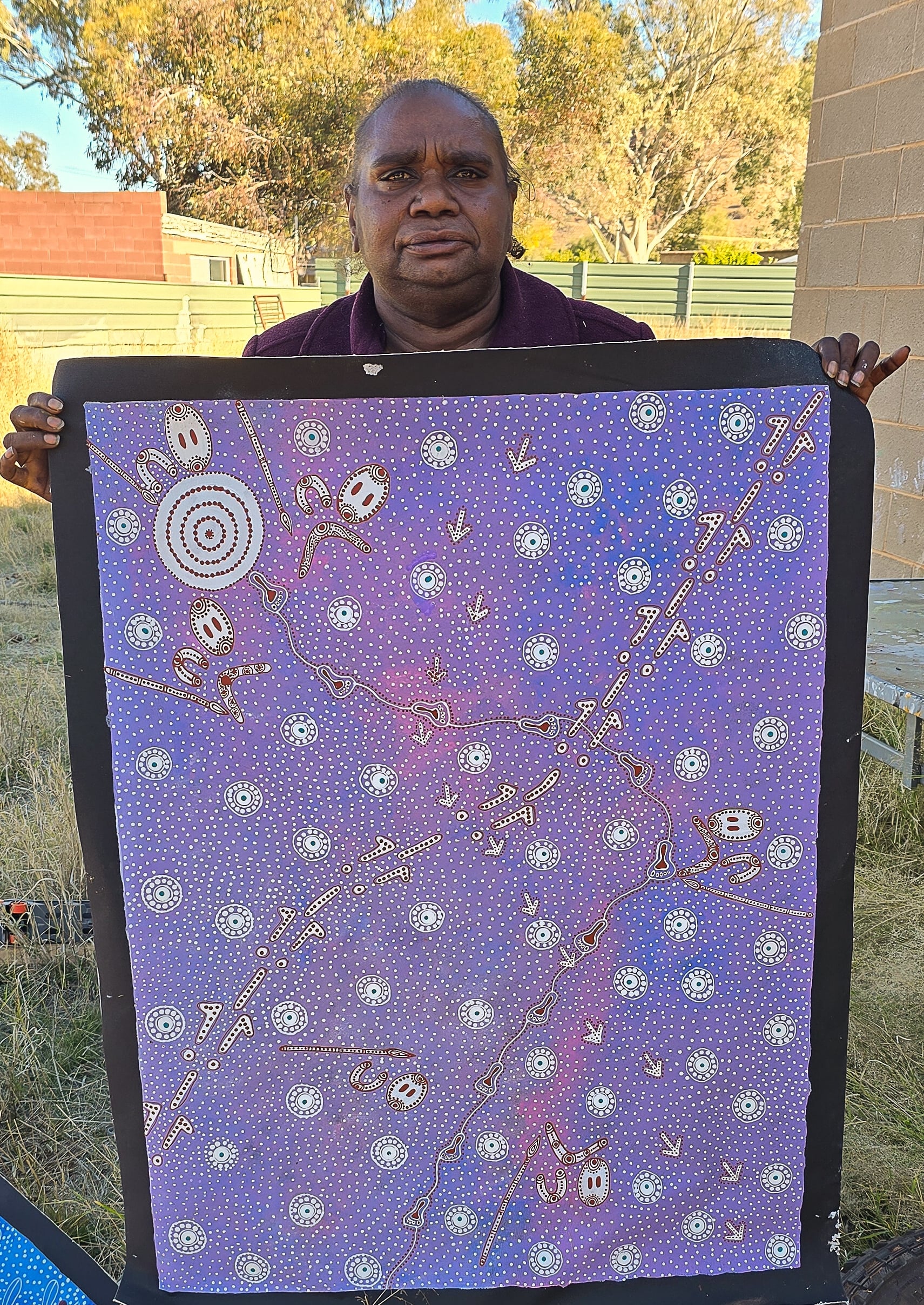 Tanya Bird Mpetyane and Keenan Bird Jangala Aboriginal Art