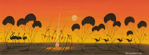 Tommy Crow Aboriginal Art