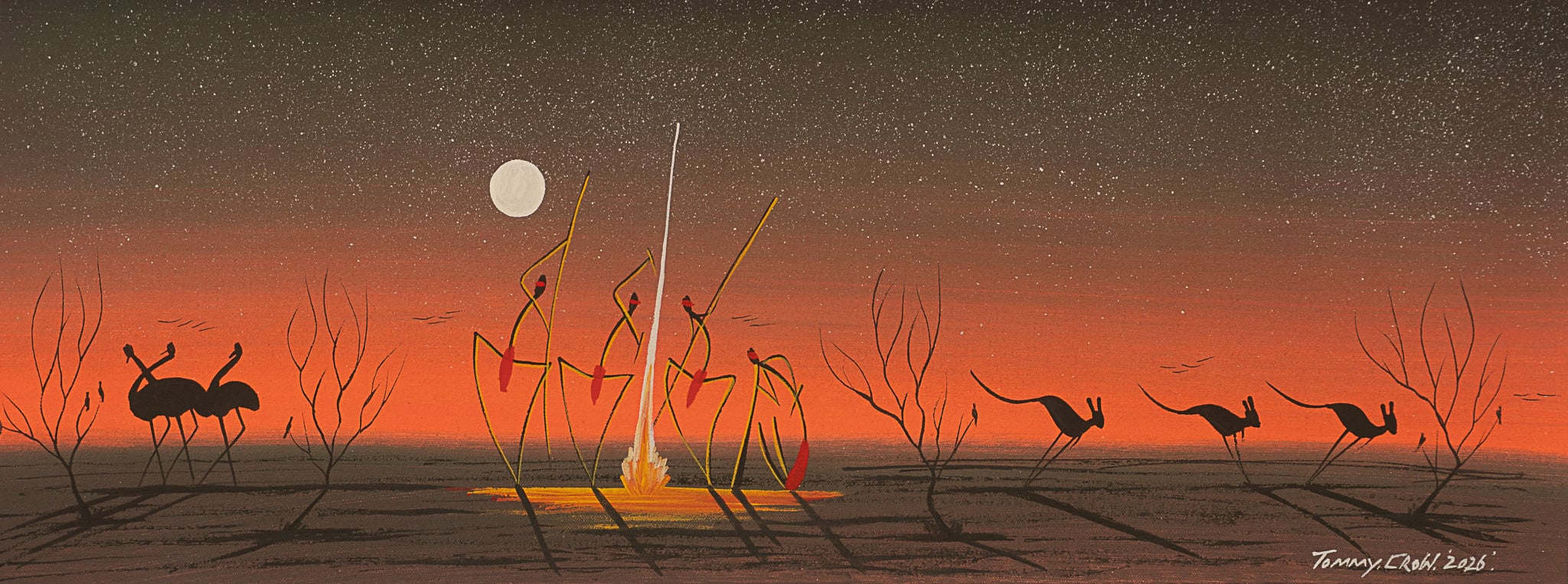 Tommy Crow Aboriginal Art