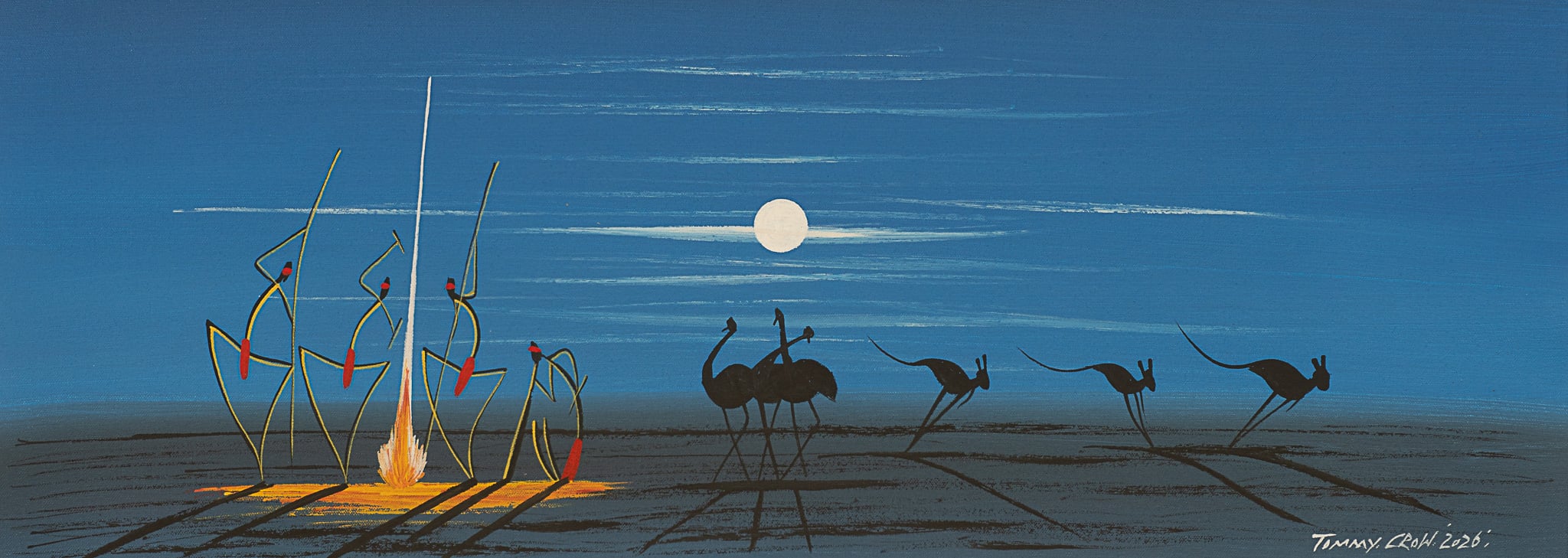 Tommy Crow Aboriginal Art