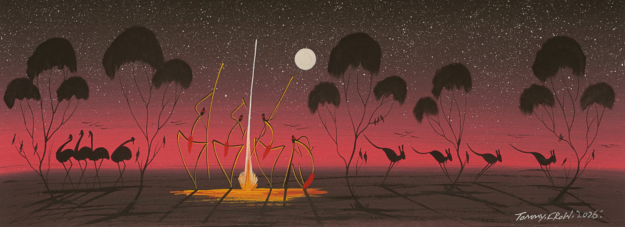 Tommy Crow Aboriginal Art