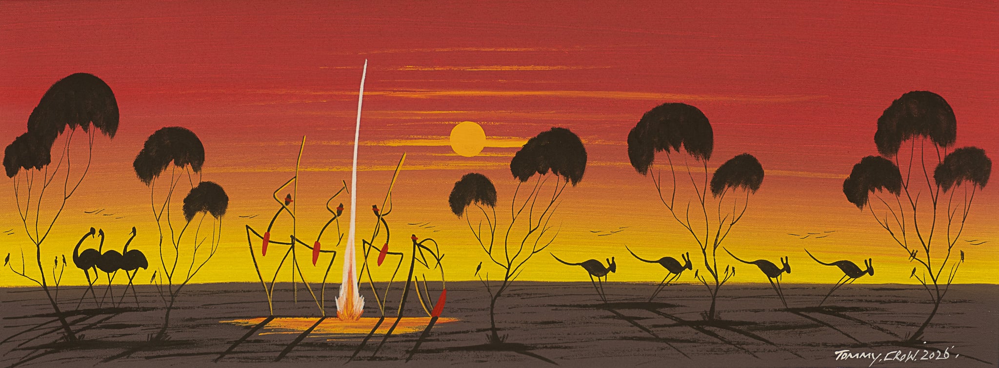 Tommy Crow Aboriginal Art