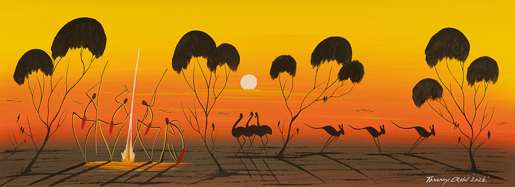 Tommy Crow Aboriginal Art