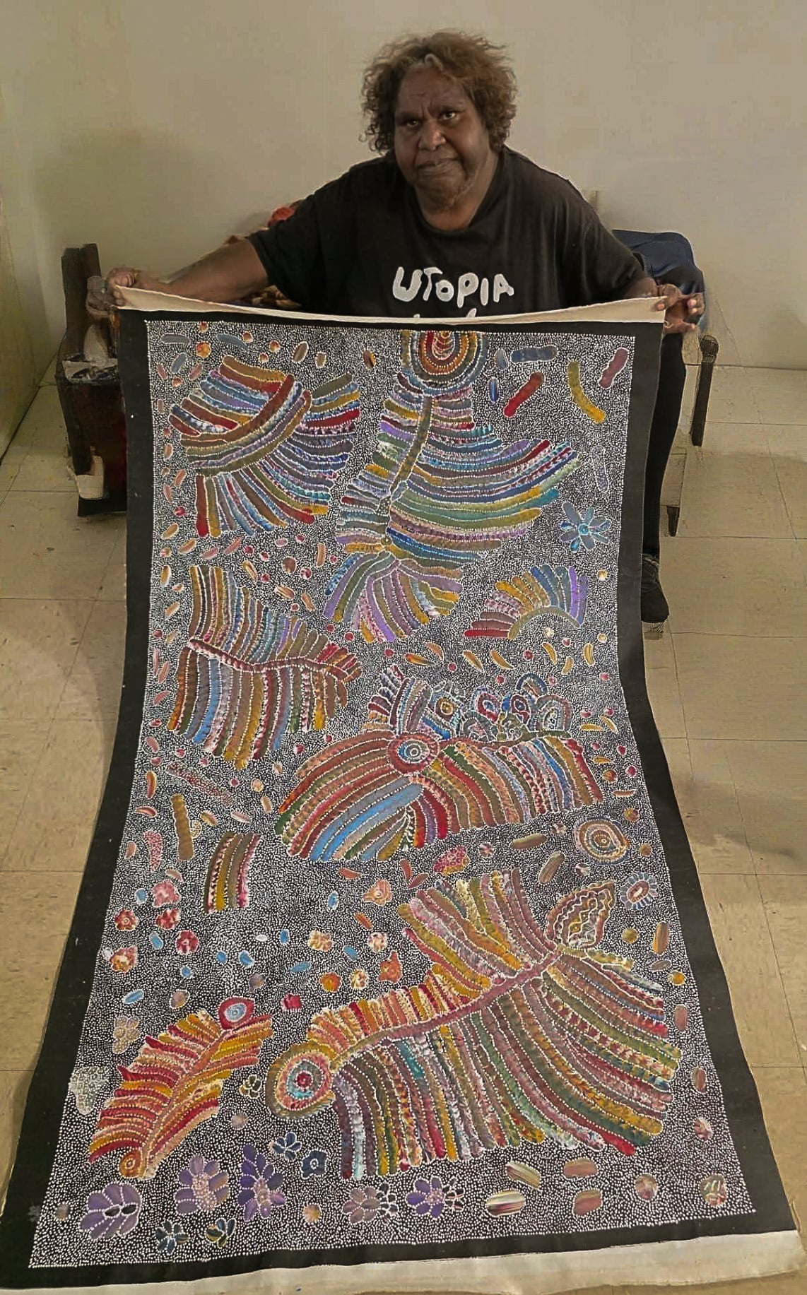 Jedda Purvis Kngwarreye Aboriginal Art